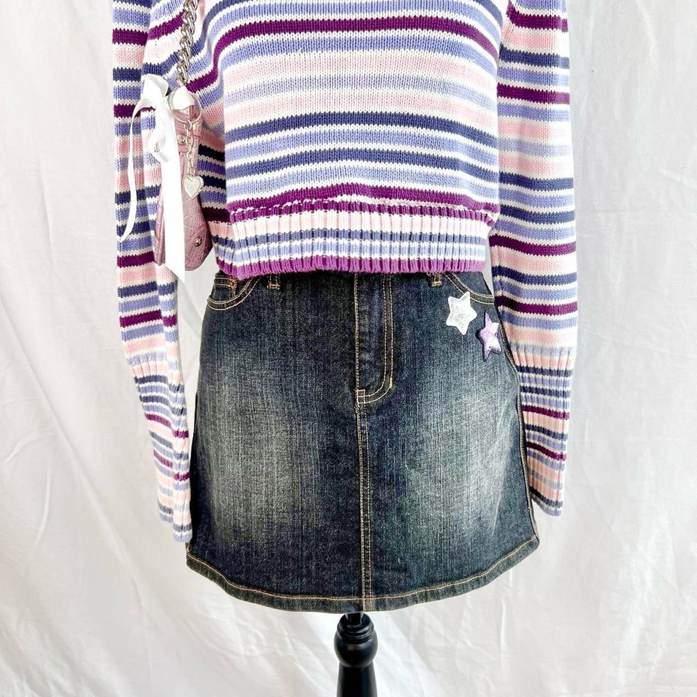Reworked Vintage GAP denim skirt size 10